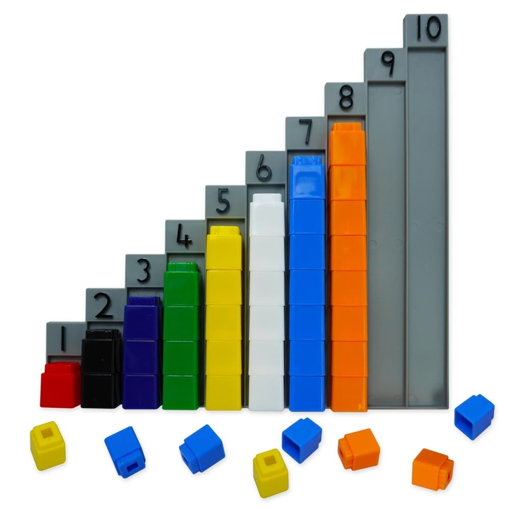 Educational Resources Unifix Cubes Set 100 Pack