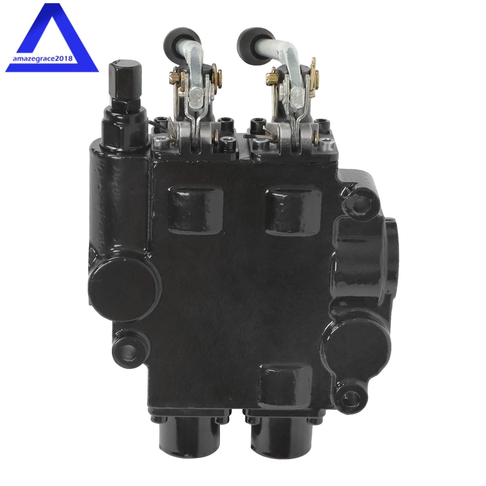 2 Spool 25 GPM RD522CCAA5A4B1 Double Acting Hydraulic Valve In/Out 3/4" NPT