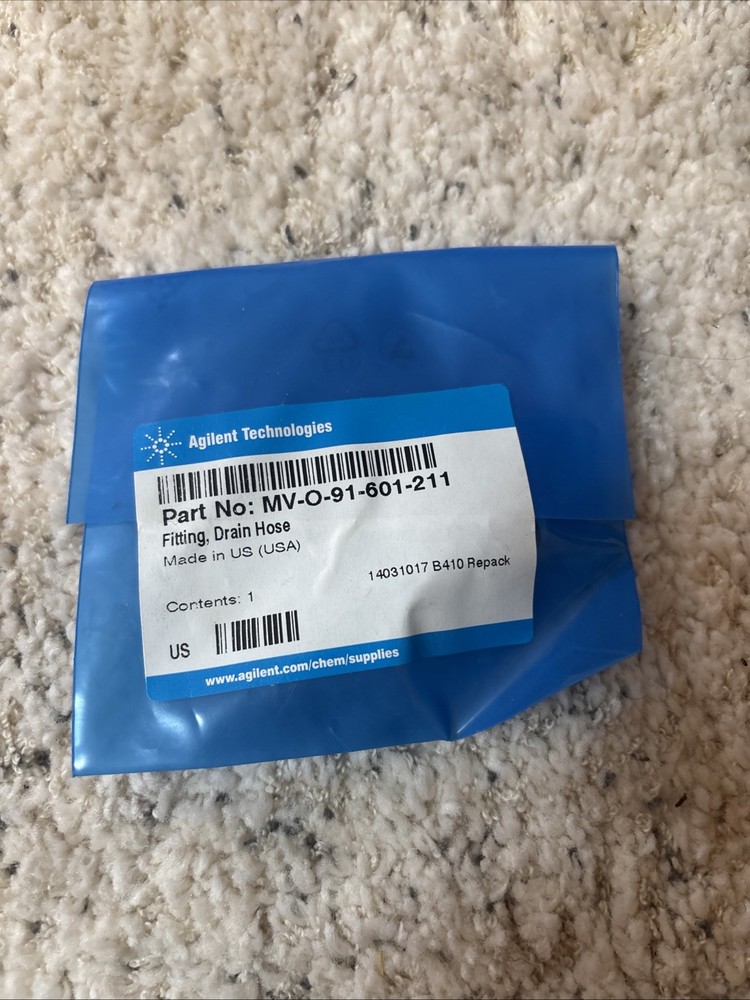 Agilent 91601211 Fitting Drain Hose