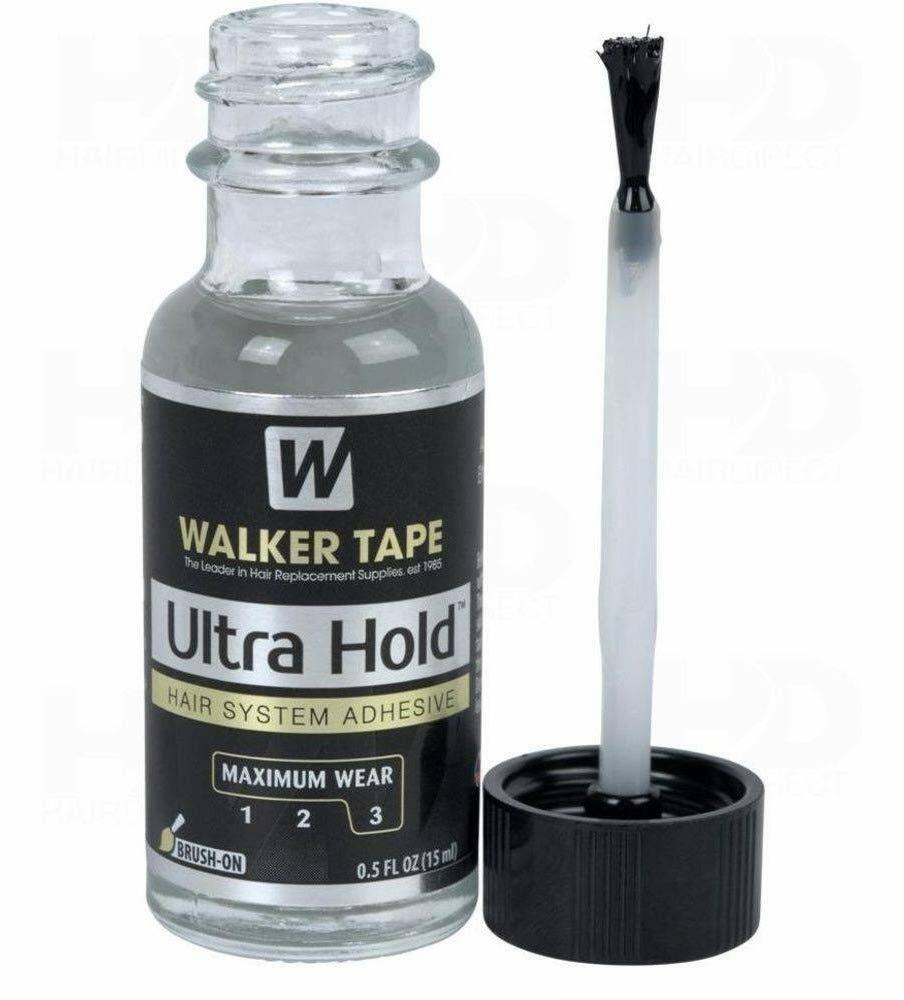 Walker Tape Ultra Hold Glue 0.5Oz Lace Wig Adhesive Men Toupee 100% Authentic