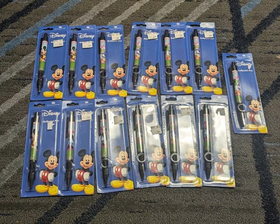 13 - Disney Assorted Retractable Ballpoint Pens