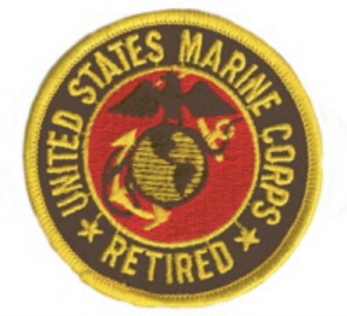 PATCH - US Marine Corps - Retired
