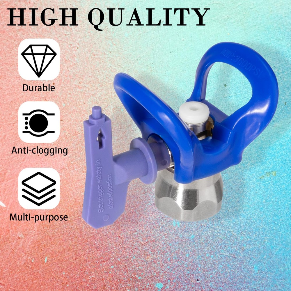 353-619 High Efficiency Airless Spray Tip, 12-14 Inch Pattern, Compatible wit...