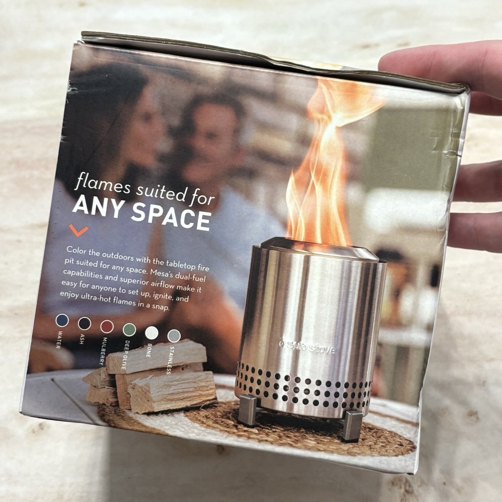 NIB Solo Stove Mesa Tabletop Fire Pit