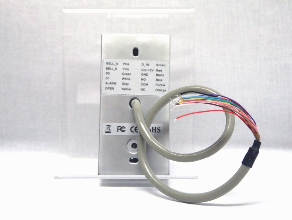 WATERPROOF Standalone Password + RFID Card Access Control Keypad - NO software