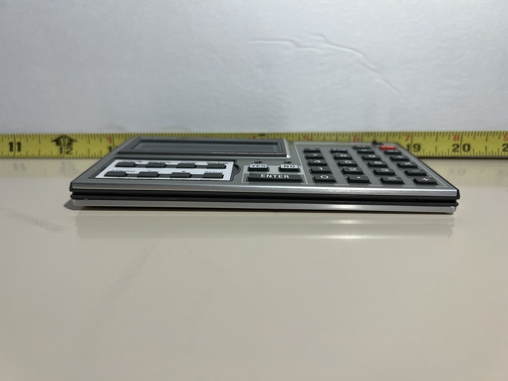 Sharp Pocket Computer PC-1270 w/ RAM Card, Untested