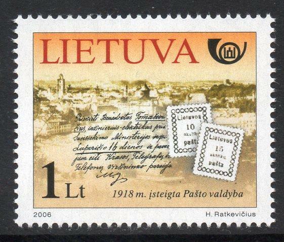 LITHUANIA MNH 2006 Postal History