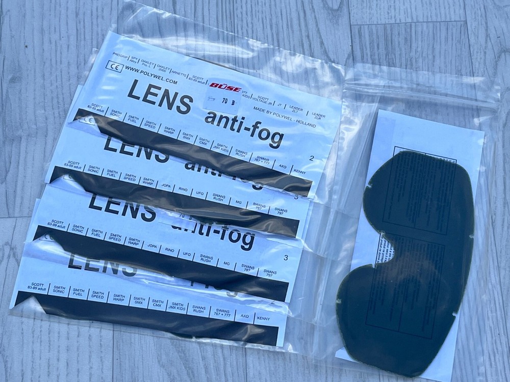 Scott 83 89 Replacement Lens Glasses Tinted 5 Pack