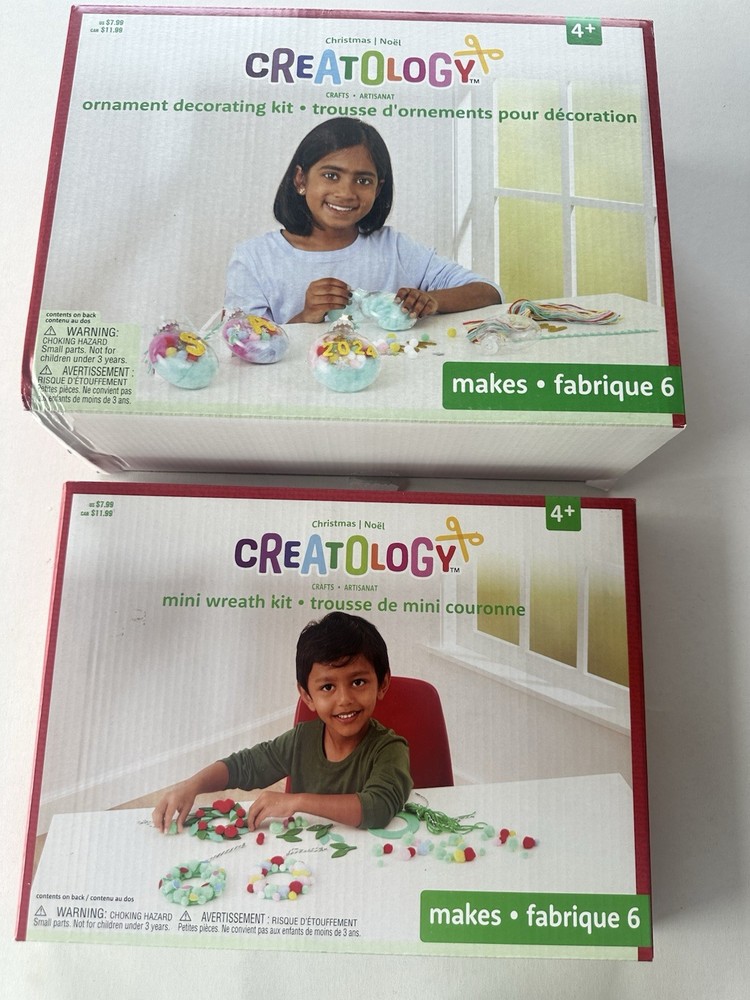 Creatology Ornament And Mini Wreath Kits