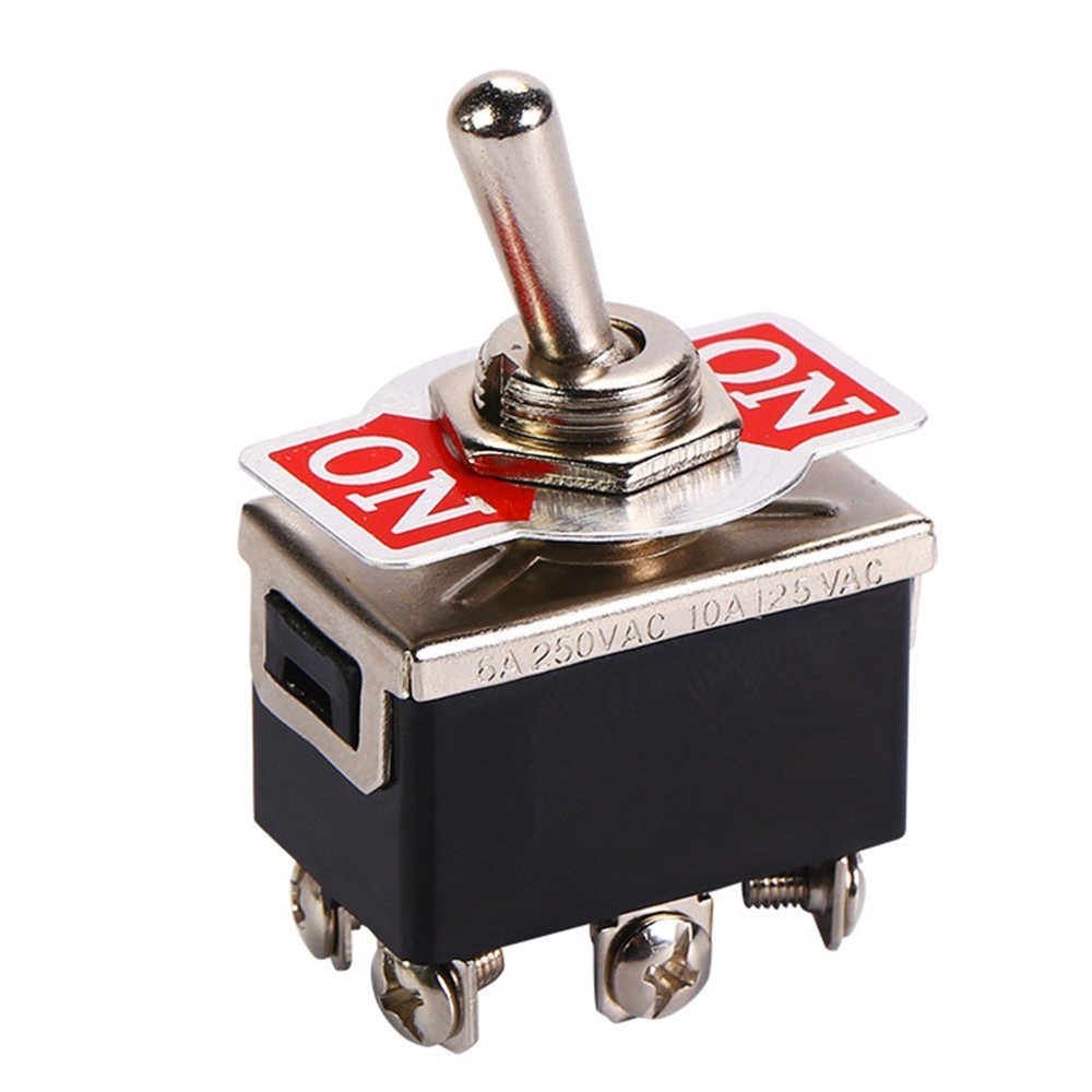 Tact Switch Button Switch 20A125VAC 500VDC 50m??max DOUBLE POLE ON/OFF/ON