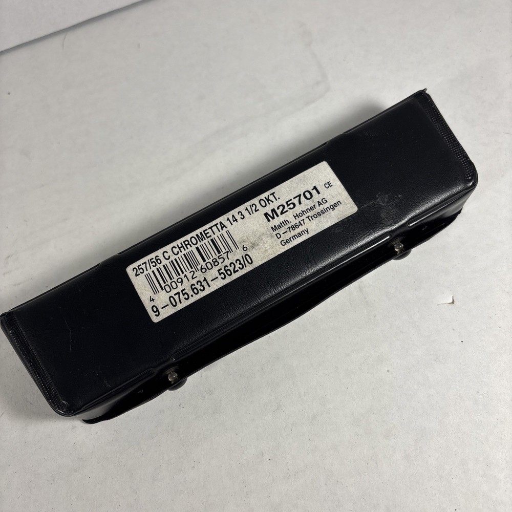 Hohner Chrometta 14 C Harmonica W/ Case 257