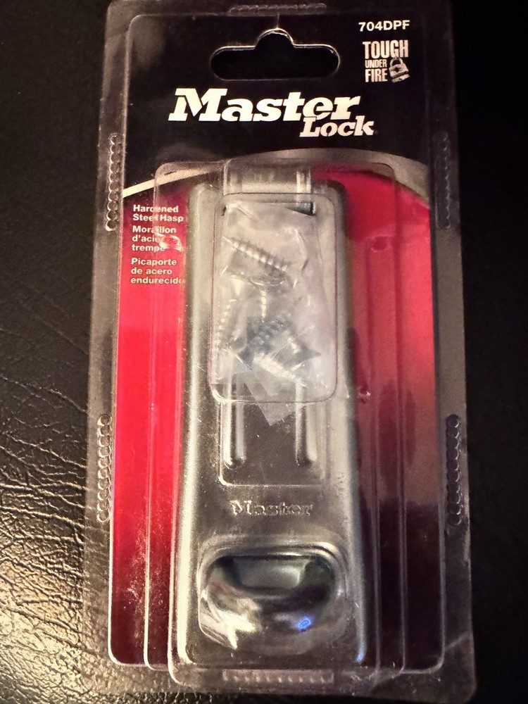 Master Lock Gate Latch Stainless Unopened Brand NEW