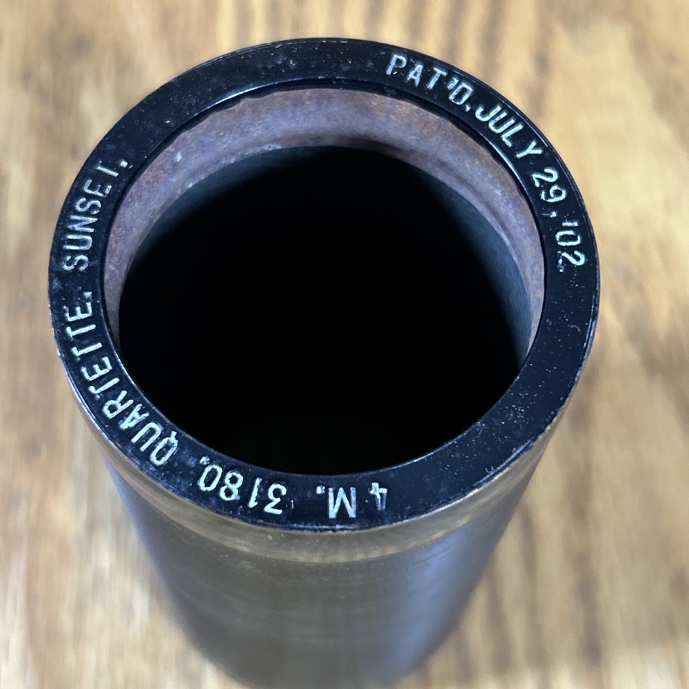 Indestructible Cylinder Record Sunset 3180 Quartet Untested