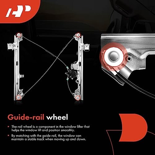 Front Passenger Power Window Regulator W/Motor Front Passenger Side(RH)