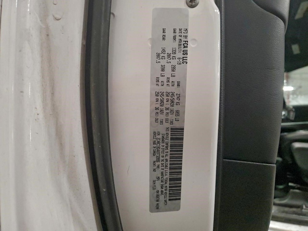 PACIFICA 2019 Transmission Shift 2092199