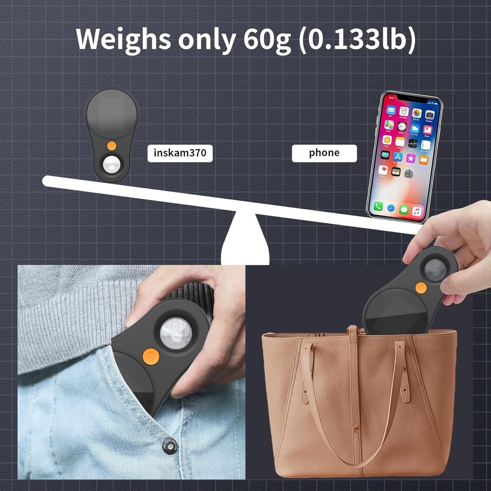 Compact 500X Magnification Microscope with 2.0'' IPS Screen & Easy USB Access