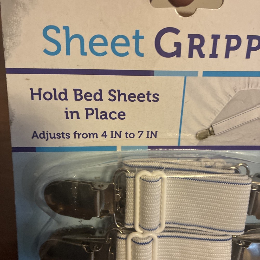 Evriholder Bed Sheet Grippers 4 Piece HOLDERS
