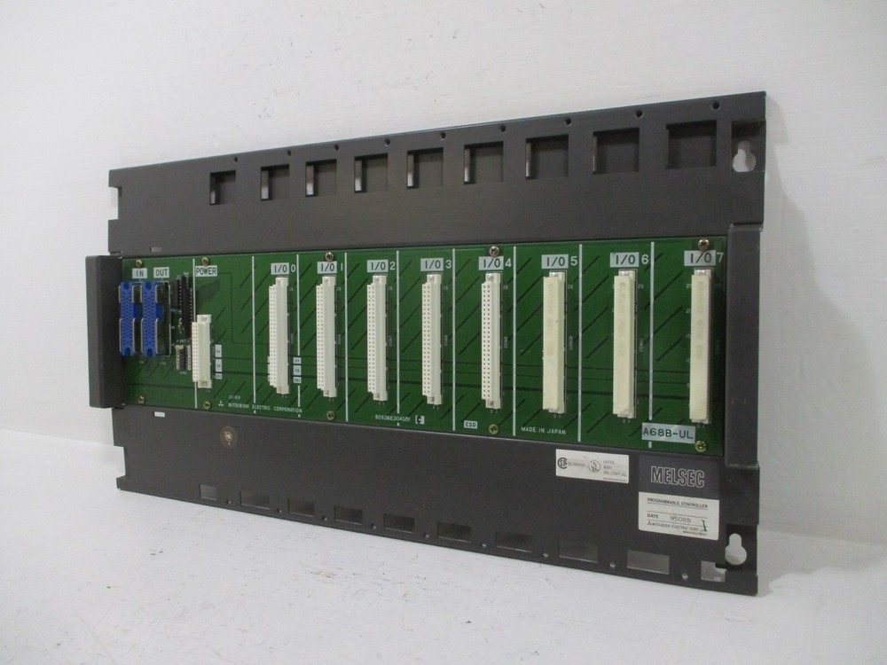 Mitsubishi A68B-UL Melsec Programmable Controller Base Unit BD626E304G51