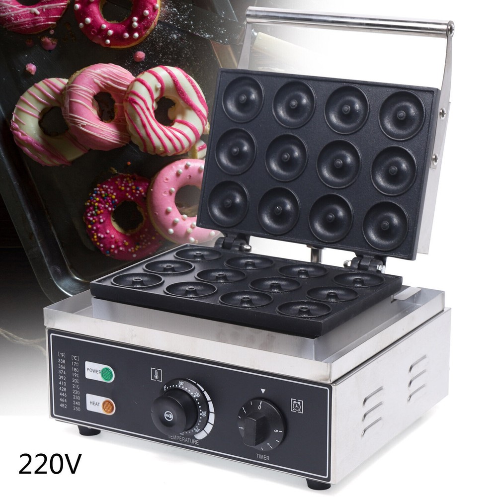 Commercial Donut Machine Doughnut Baker Mini Donut Maker Machine Non-stick 5cm