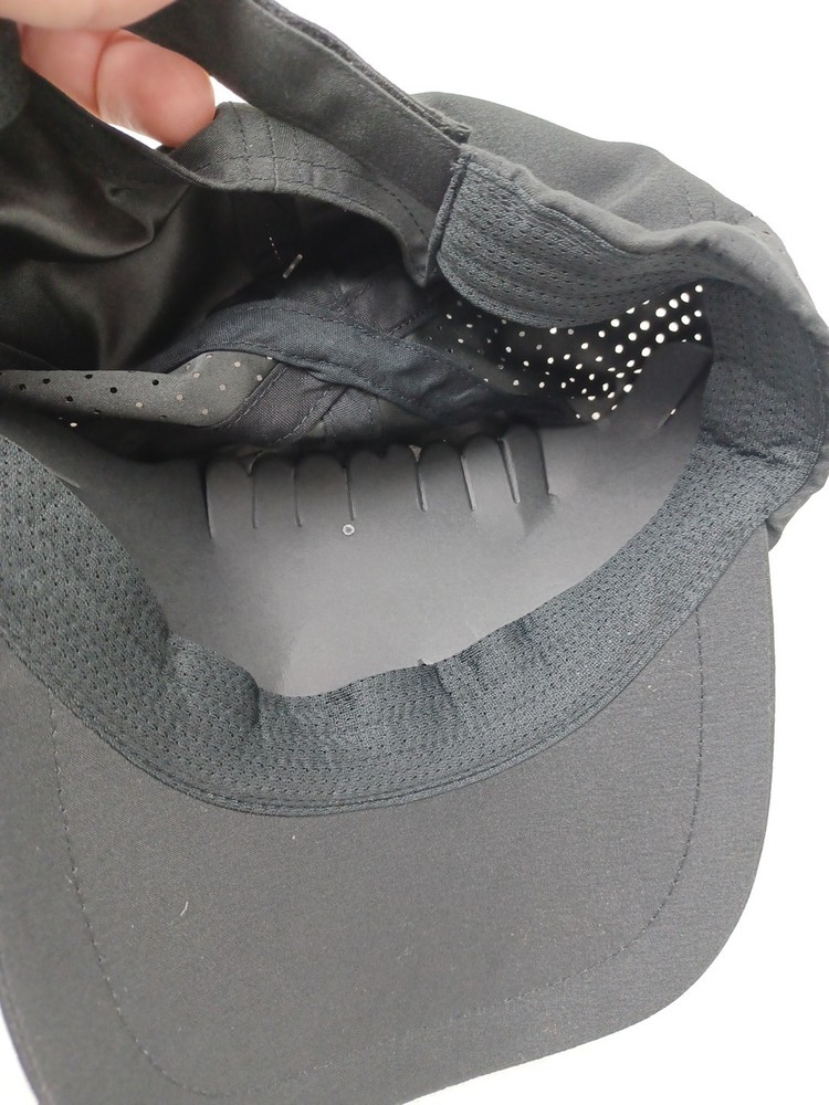 Layer 8 Running Cap Hat Black One Size New