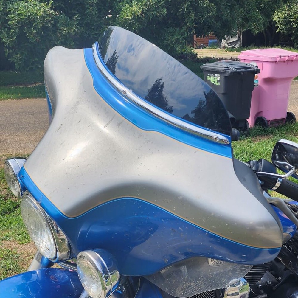 4.5" Windshield Windscreen For Harley Electra Glide Classic FLHTC FLHTCU 97-13