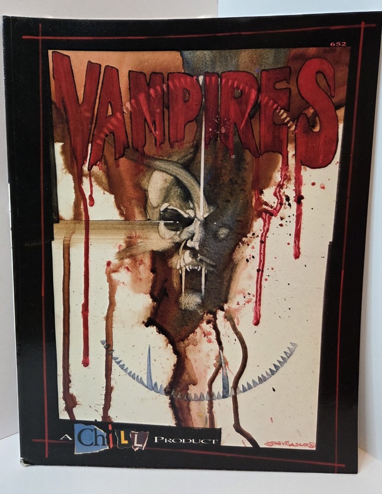 Mayfair Chill Vampires RPG Supplement 1990