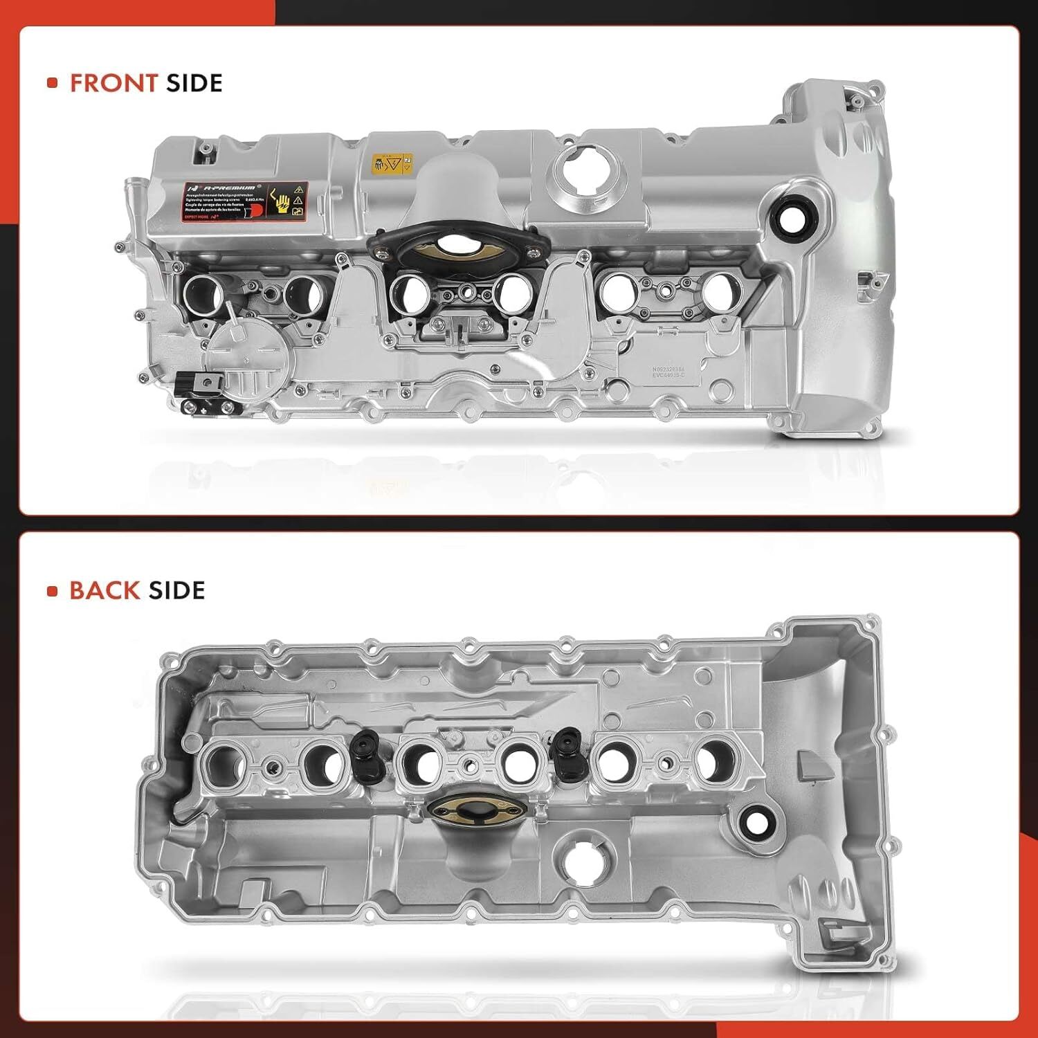 Upgrade ALUMINUM Valve Cover for BMW N52 E70 E82 E90 E91 328i 528i 128i X3 X5 Z4