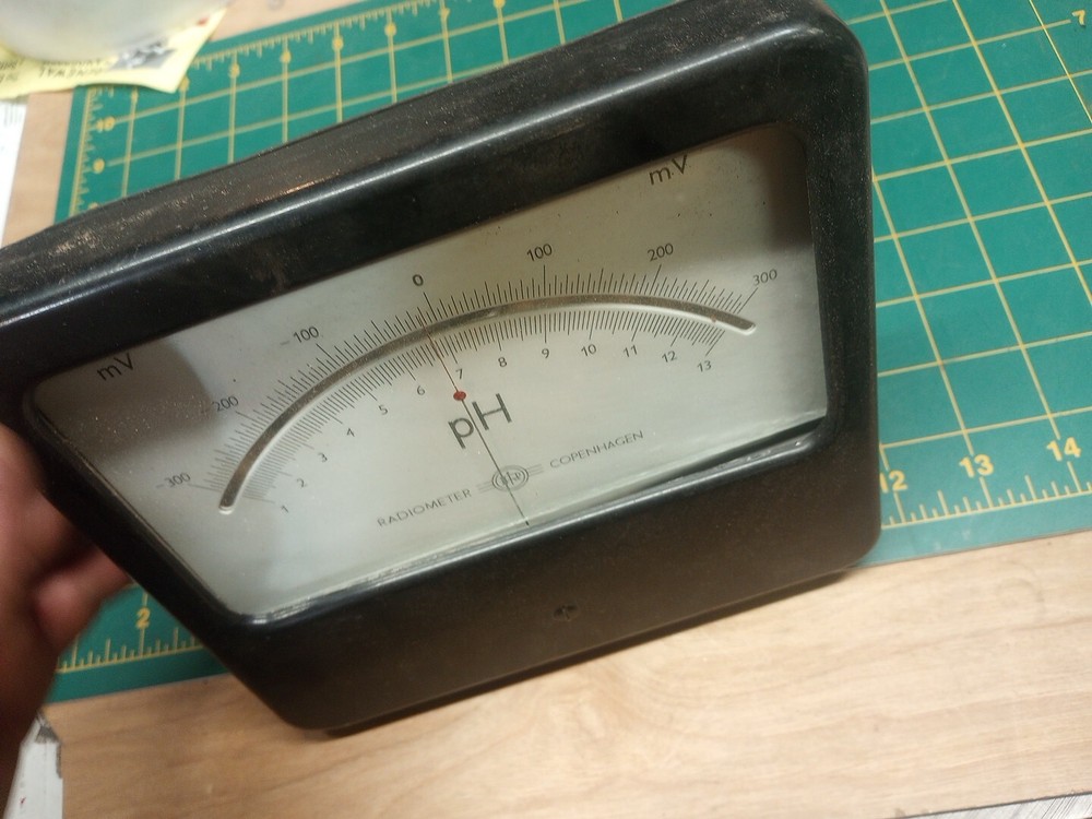 Very Nice Large !! Ph Meter Copenhagen