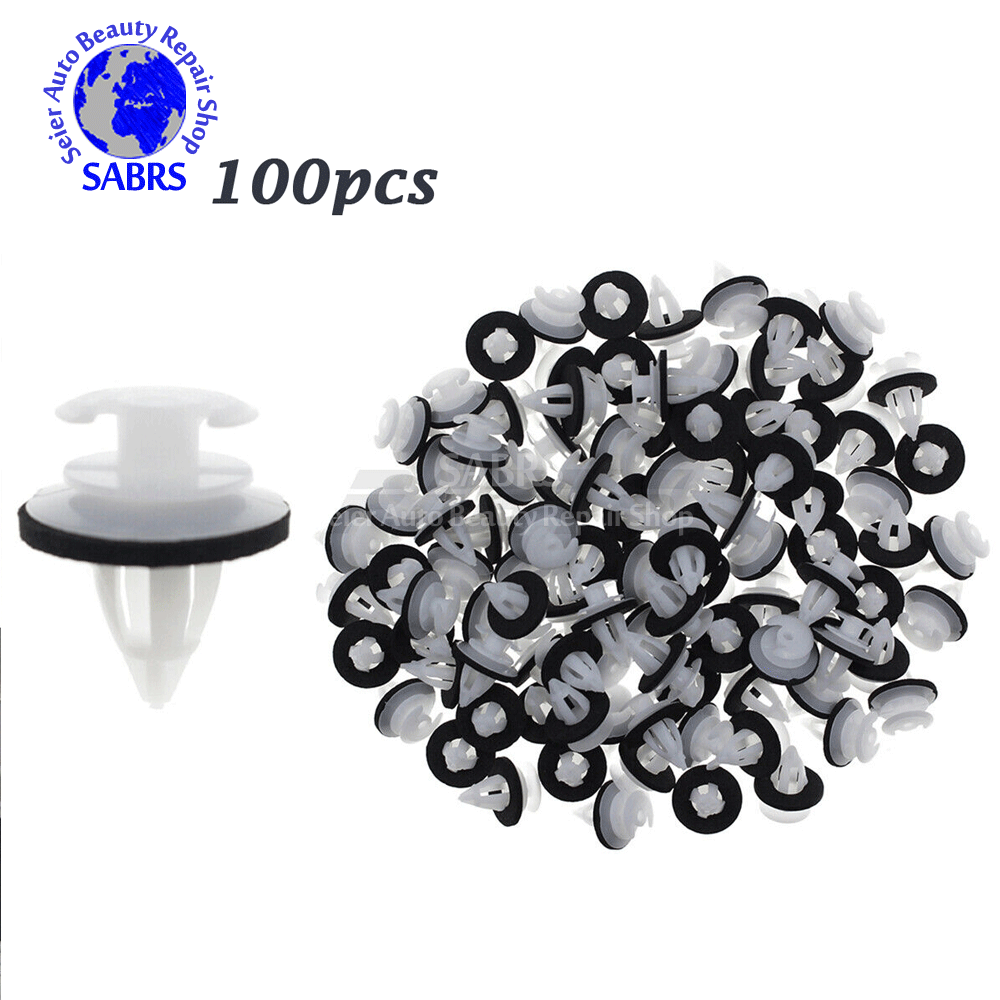 100pcs Door Panel Clips For BMW 3/5/7 Series E30 E34 E36 E38 E39 E46 X5 M3 M5 Z3