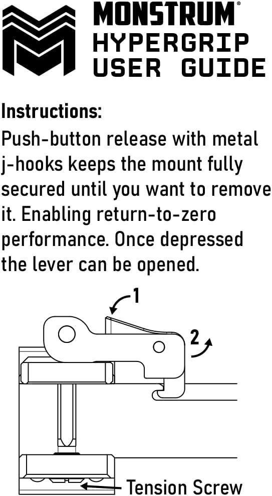 RMR-Compatible Red Dot Mount with QD Quick Release - Lightweight & Durable