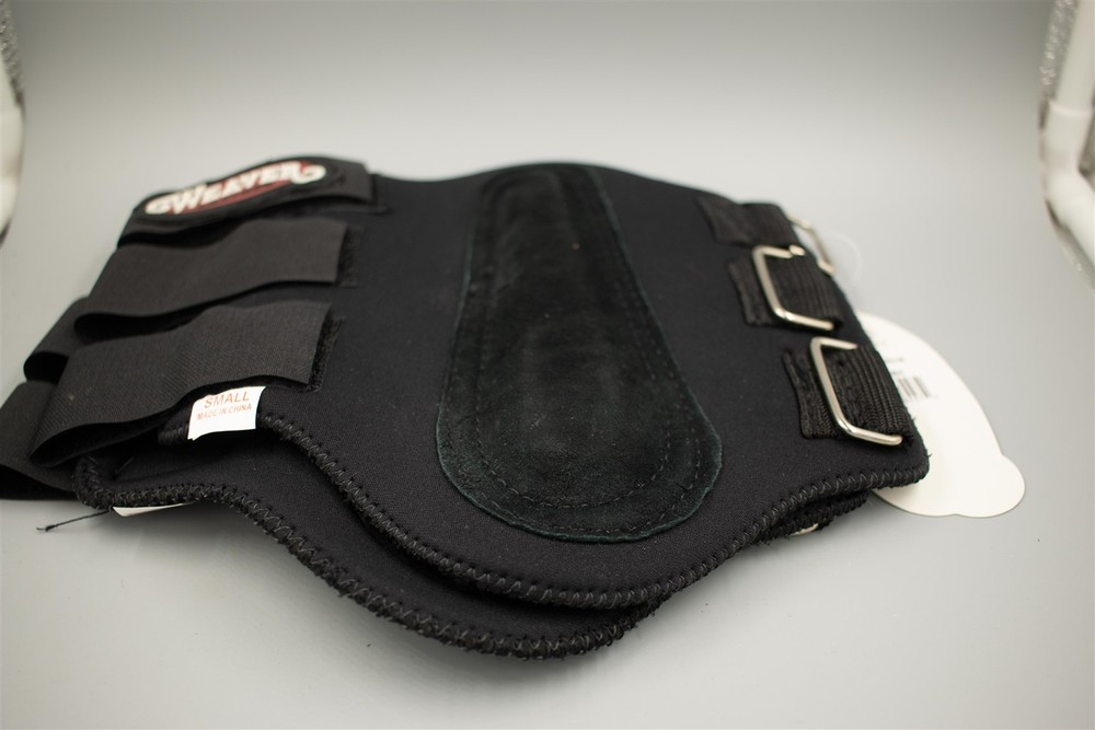 Weaver Leather Small Black Splint Boots
