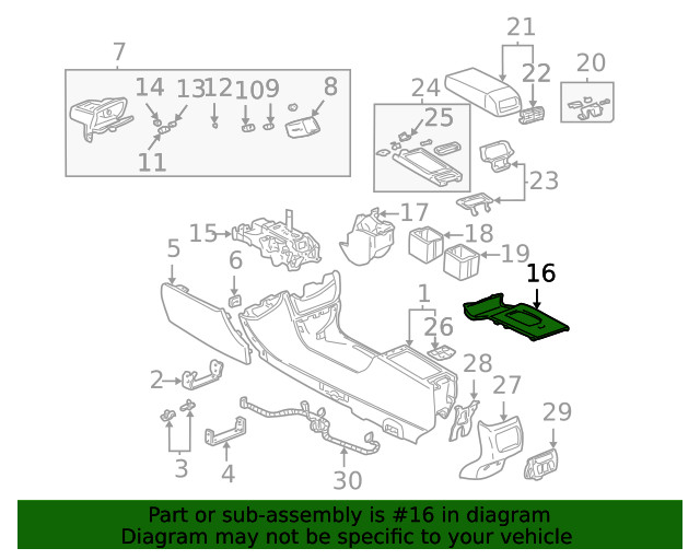 Genuine GM Shift Plate 25701943