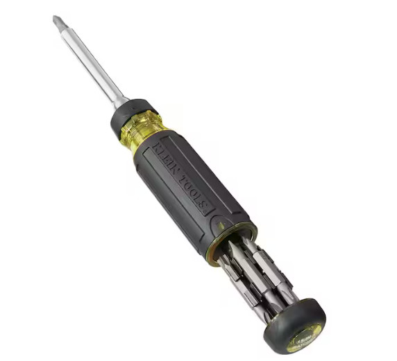 Klein Tools 15-in-1 Multi Bit Screwdriver, Ratcheting