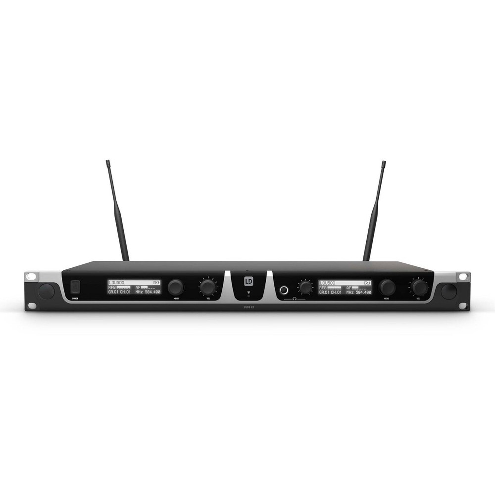 LD Systems U505.1 HHD 2 US Wireless System with 2x Microphones