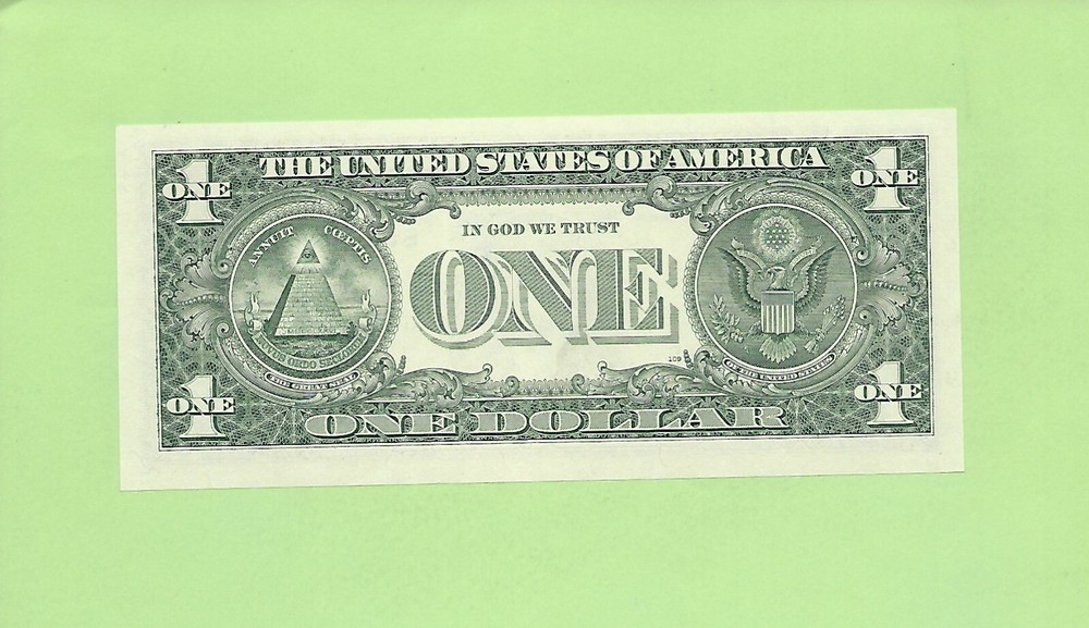 2003A ..UNCIRC $1 E 0358 1284 F .... 2003A $1 E-F NICE NOTE FRN