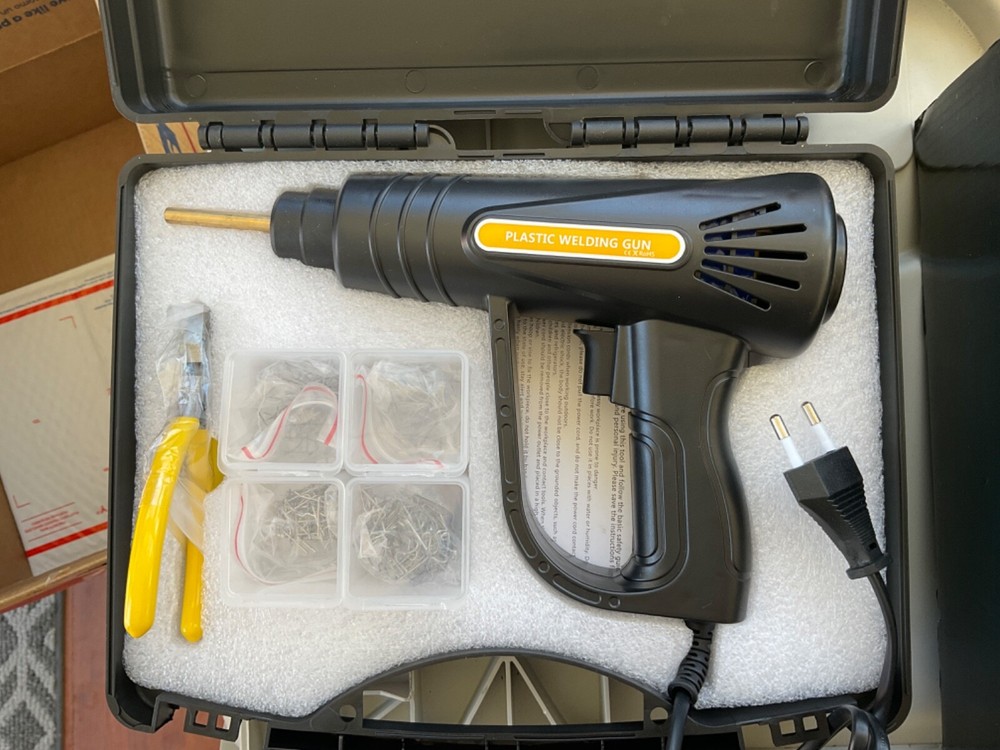 70W Portable Handheld Plastics  Panel Crack Repairs Kit E1E1