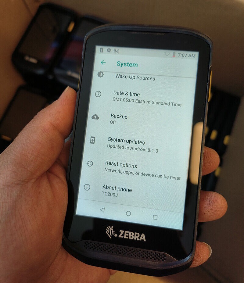 Zebra TC200J-10C112A6 Bluetooth 2D Mobile Computer Barcode Scanner with Battery