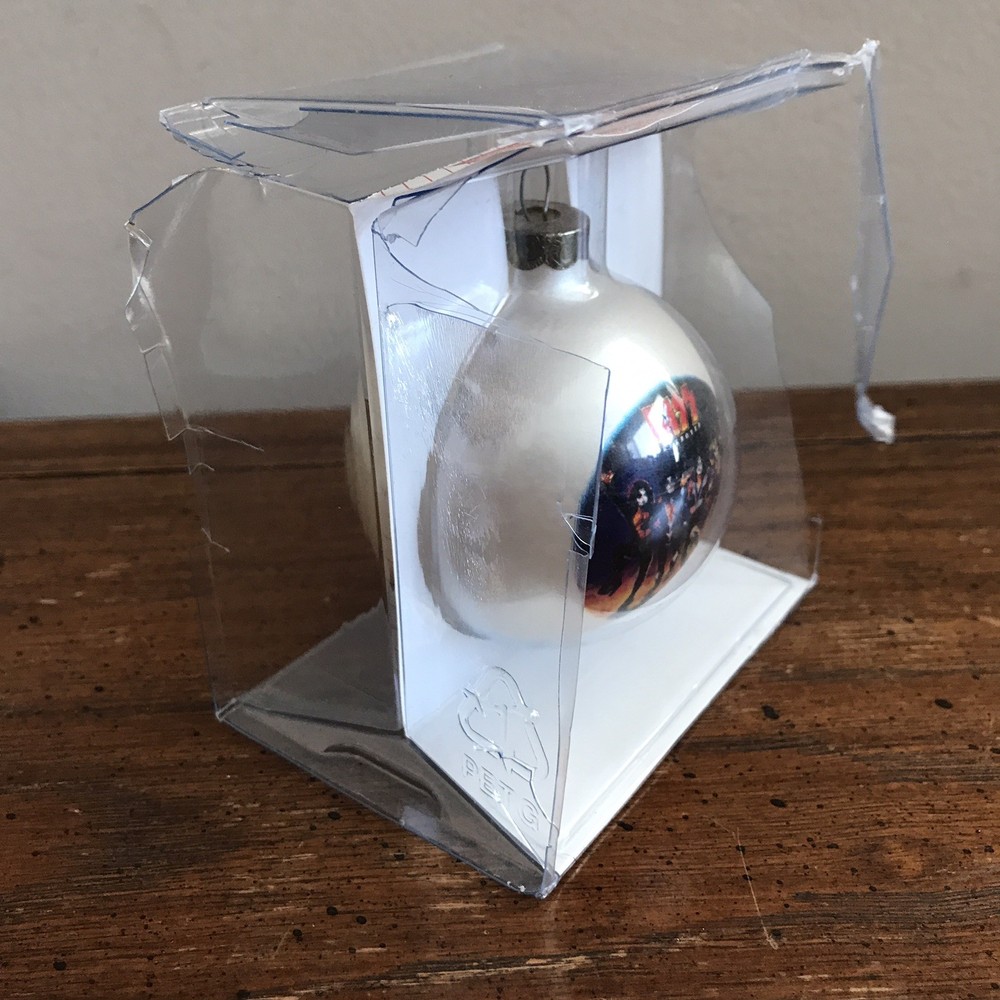 KISS Destroyer Rock N Roll Christmas Tree Ornament 1996 Santas Rockshop Vintage