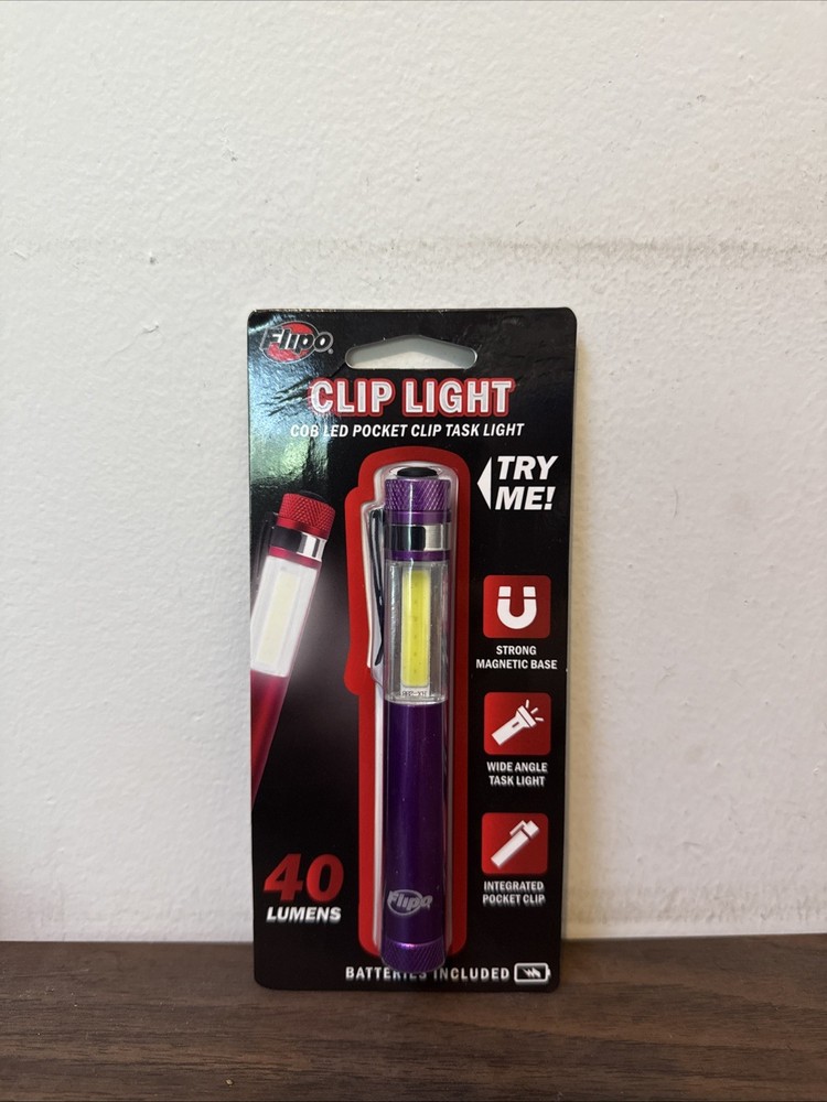 Flipo Clip Light  40 Lumens (PURPLE)