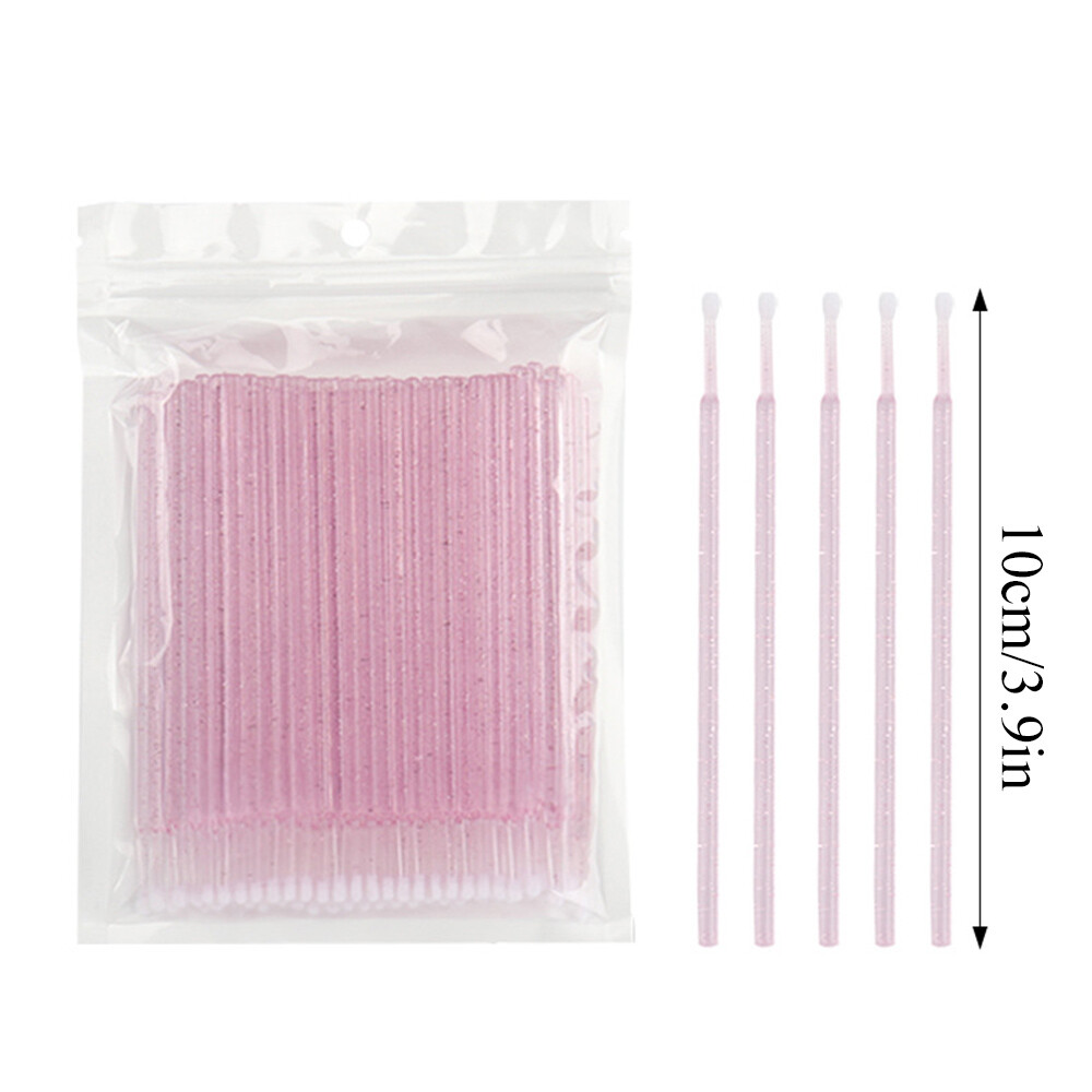 500/300PCS Disposable Micro Applicator Brush Microswabs Eyelash Extensions❥