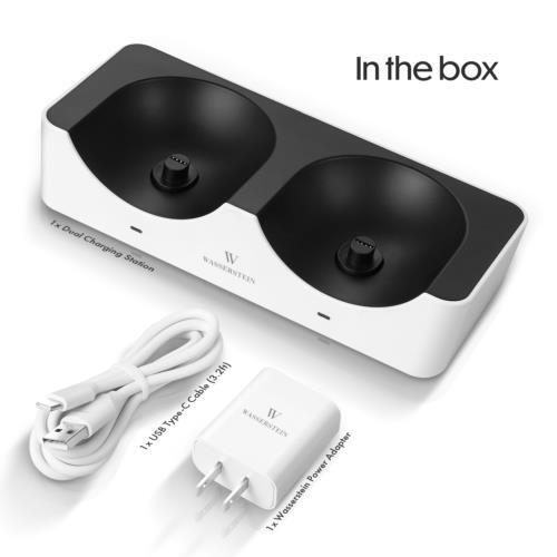 Dual Charging Station Dock Charger for Google Nest Cam (battery) Security Camera