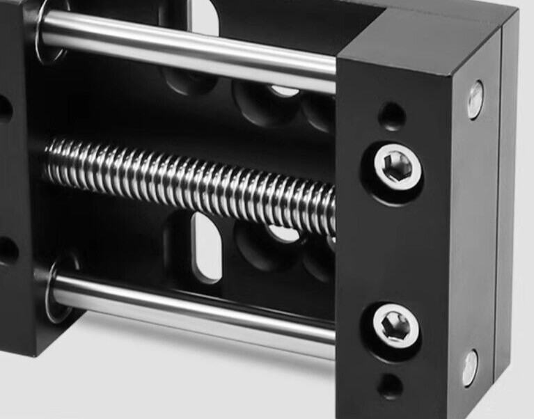 X - Axis 60A-DB80 Manual Linear Stage Translation Displacement Platform 60x80mm