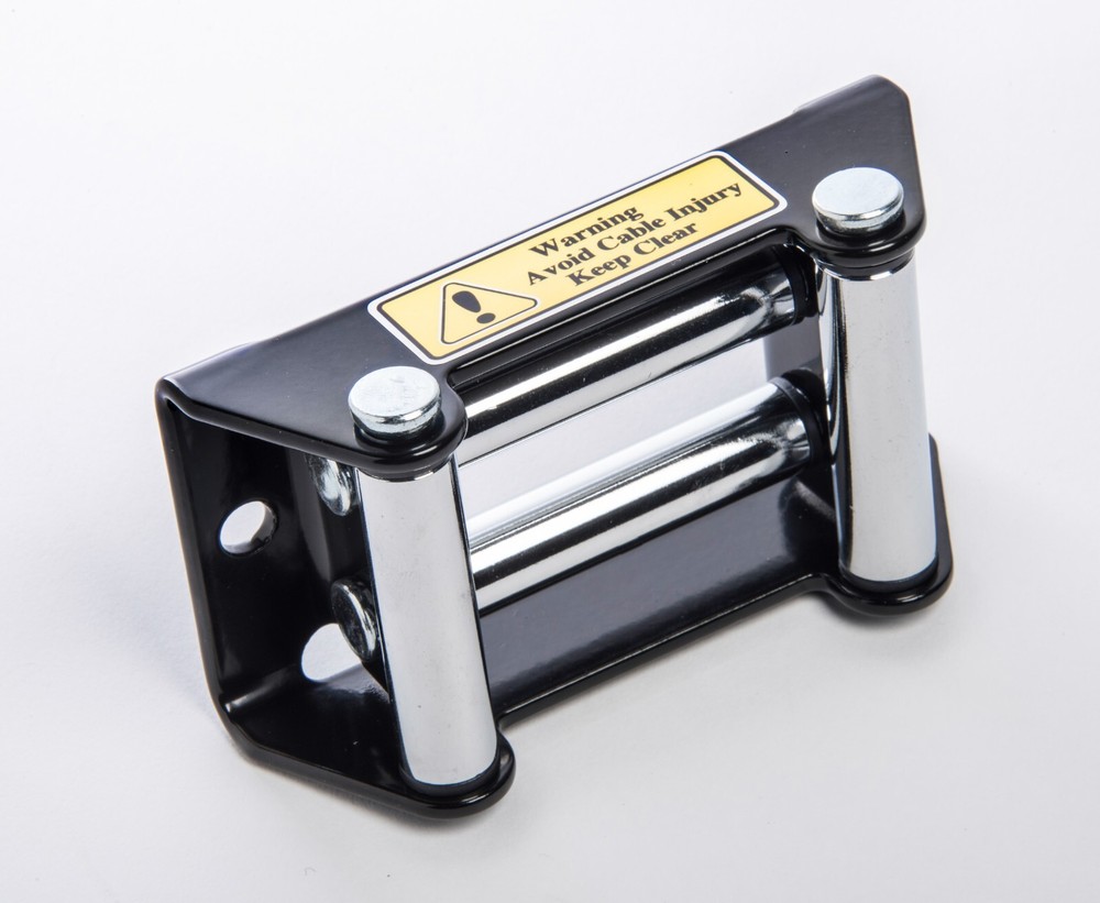 Winch Roller Fairlead ATV UTV 4 Way Cable Lead Guide 4-7/8" Bolt Pattern OffRoad