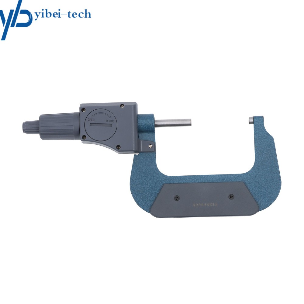 0 .001mm Resolution Digital Micrometer Carbide tip Mirror Finished 2-3" Range