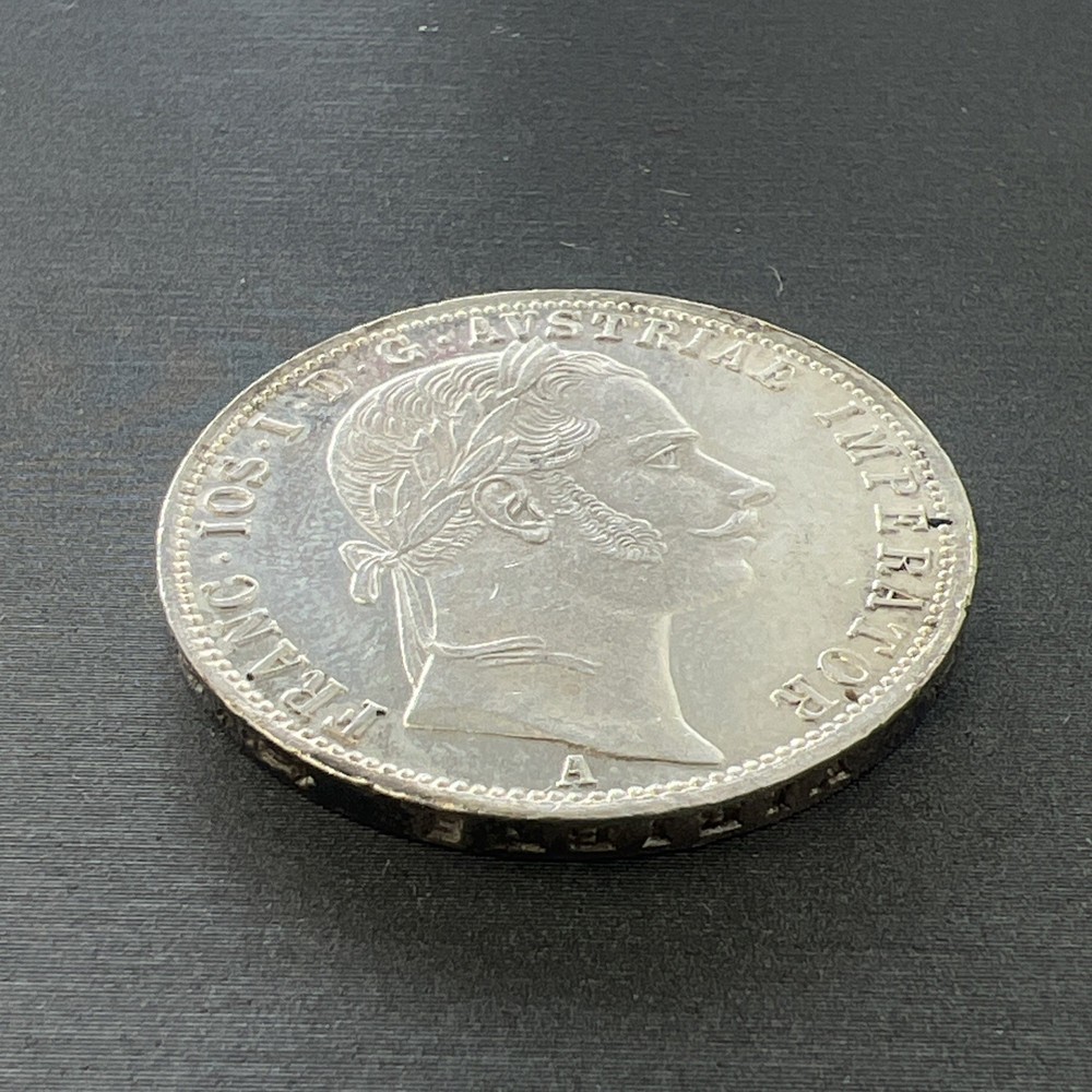 1863-A Austria 1 Florin #1336