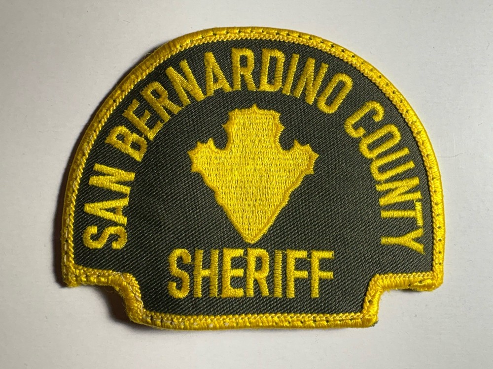 San Bernardino County California Sheriff Patch