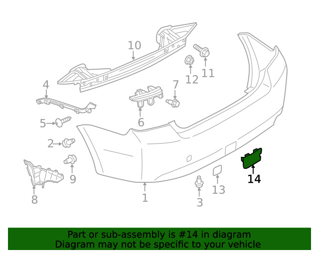 Genuine Subaru Cover 57731FJ340