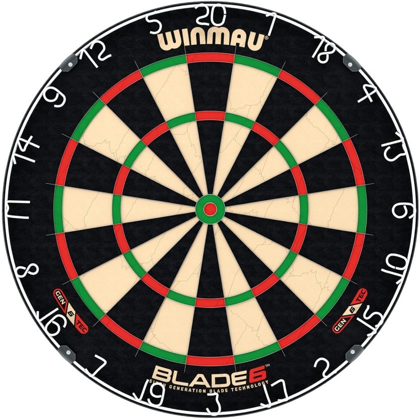 WINMAU Dart Board - Blade 6 Dartboard | Blade 6 Bundle