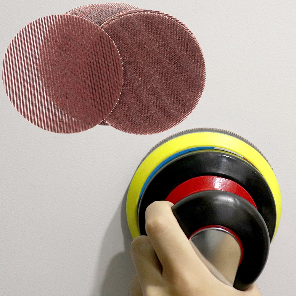 25Pcs Sanding Discs Hook&Loop Abrasive Dust Free Anti-Blocking Sharp Grinding