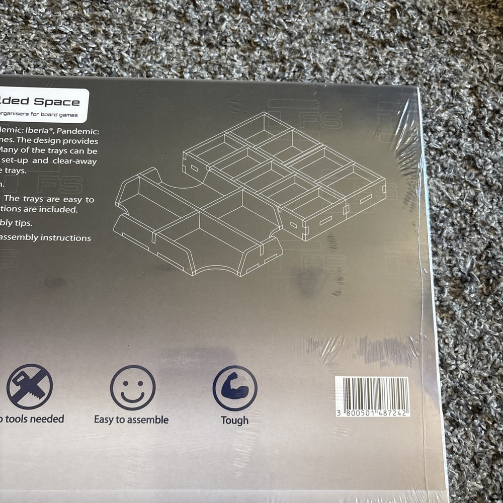 Folded Space Box Insert: Pandemic Stand Alone